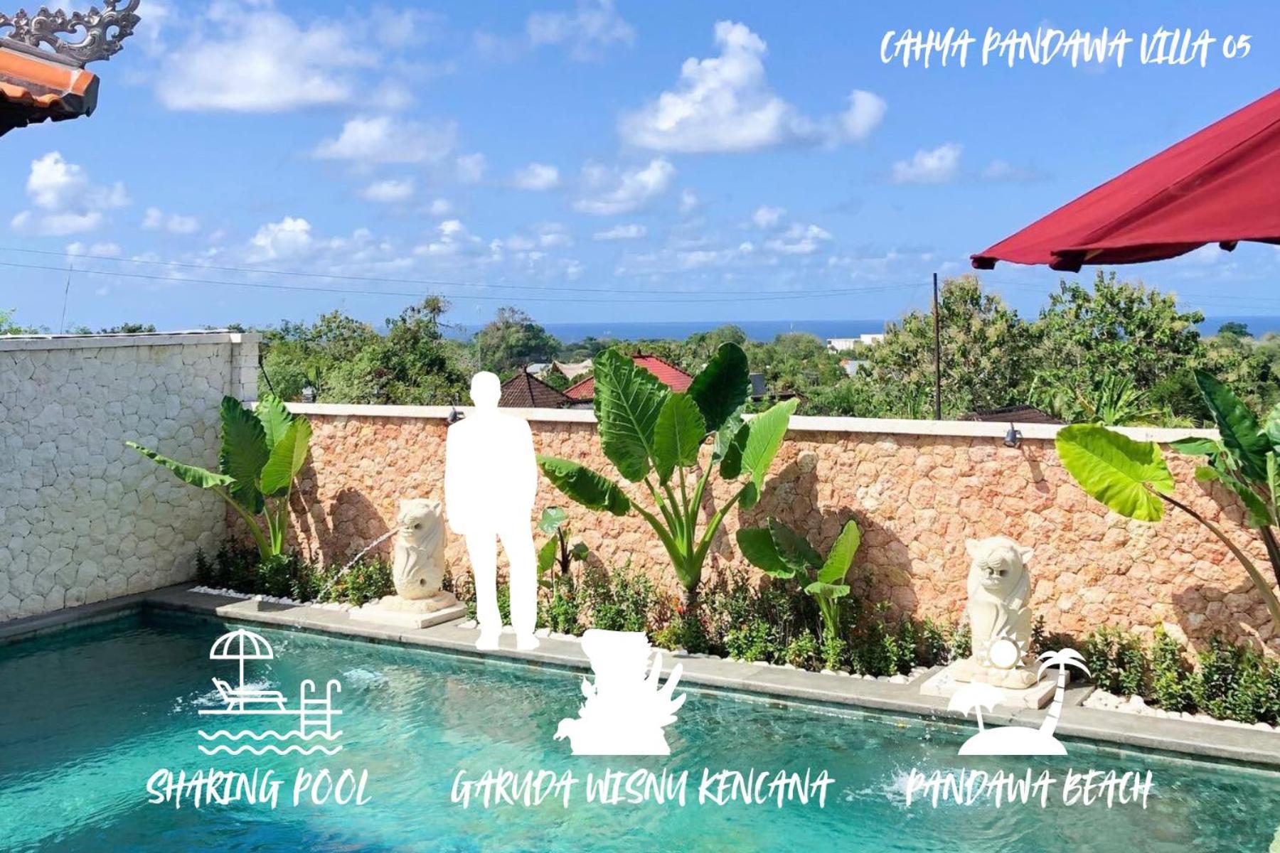 Cahya Pandawa Villa 5 Ungasan Exterior foto